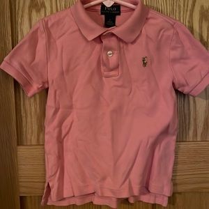 Boys size 4 pink Polo shirt